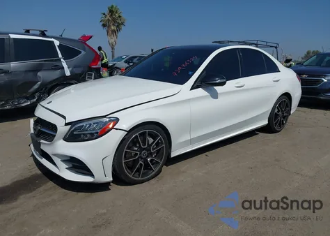2019 Mercedes-Benz C 300 из США, поврежденный, VIN 55SWF8DB3KU291339